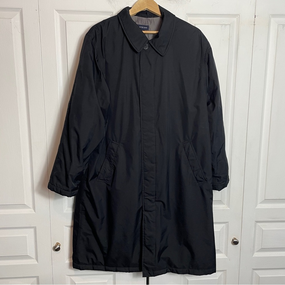 LANDS’ END Full Length Down Filled Coat SIZE LARGE
